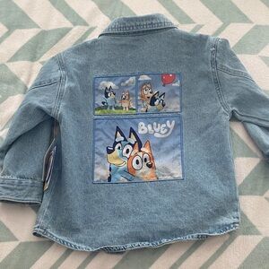 Bluey denim jacket- 3T